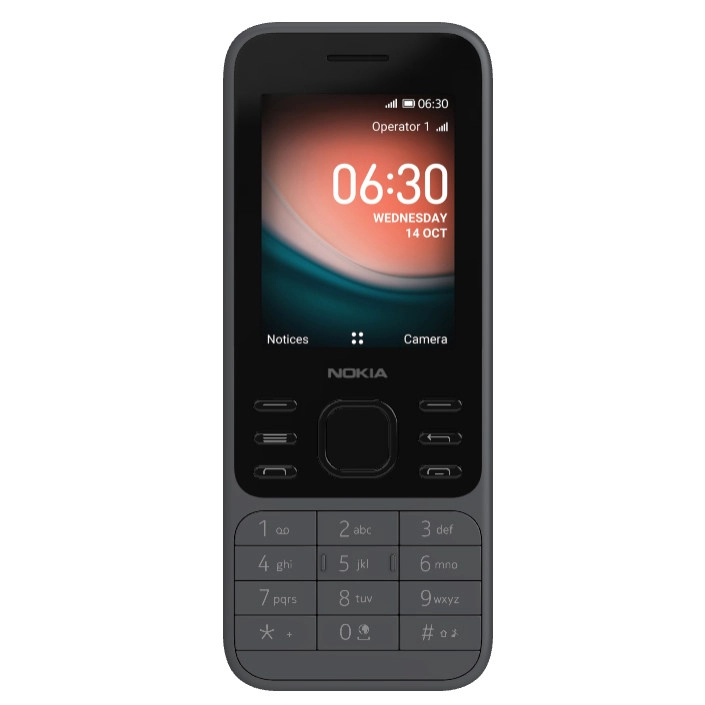 نوکیا 6300 | حافظه 4 گیگابایت رم 512 مگابایت | خاکستری ا Nokia 6300 4GB/512 MB